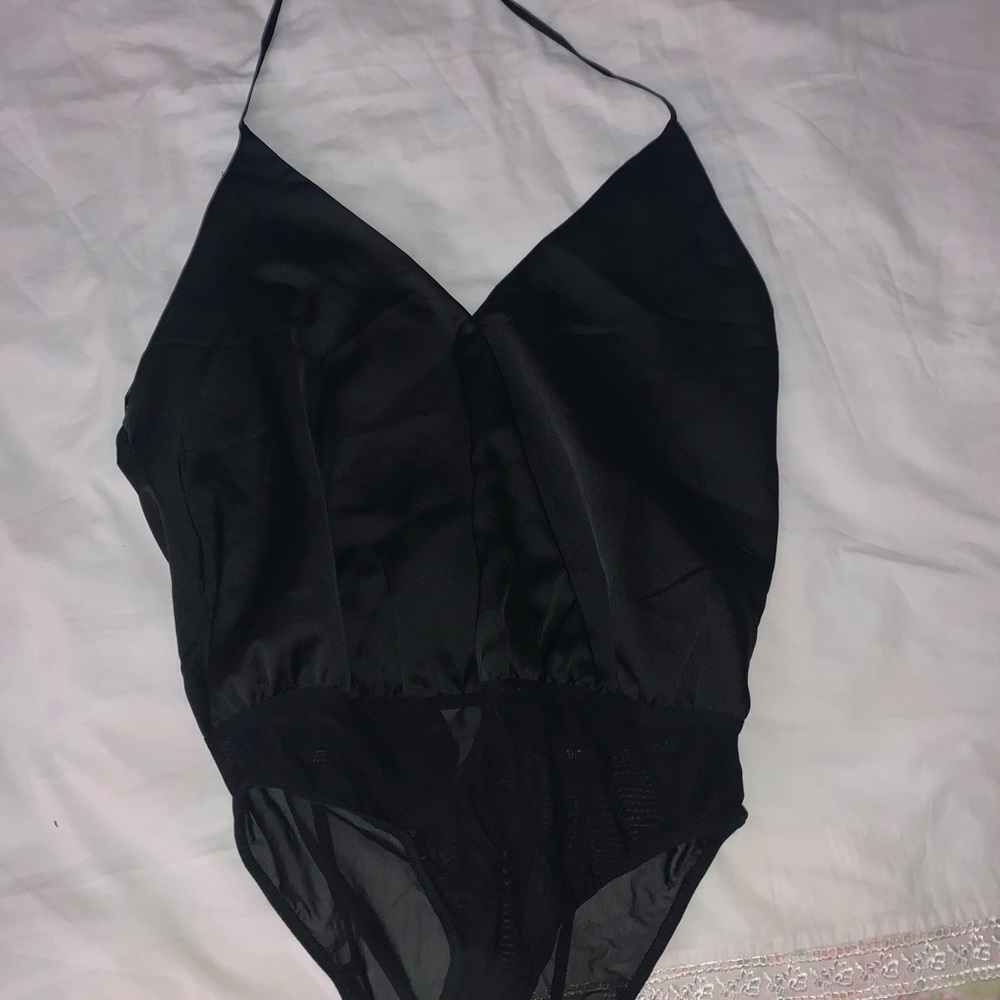 tie up flowy bodysuit